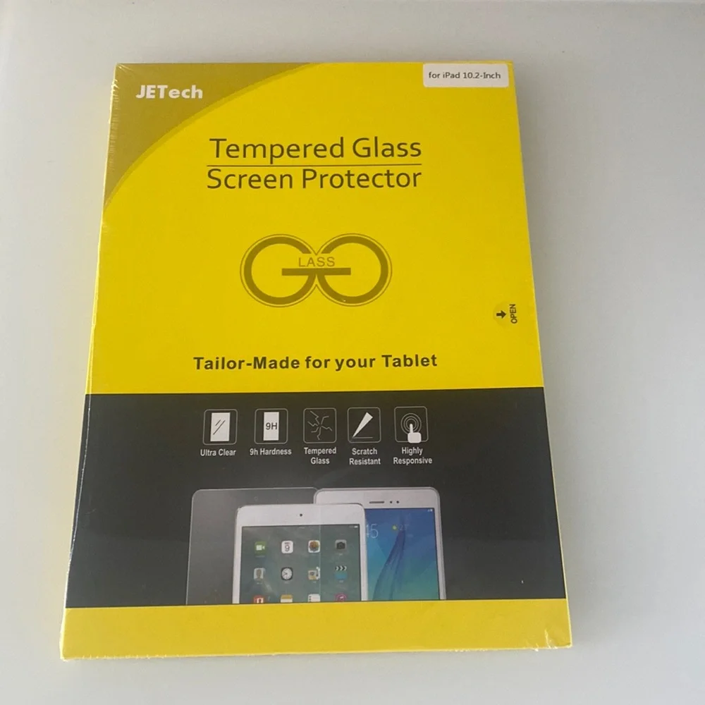 JETech Tempered Glass Screen Protector for iPad 10.2in